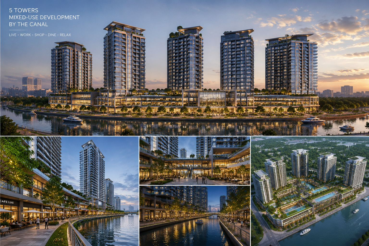 Luxury Real Estate Skyline